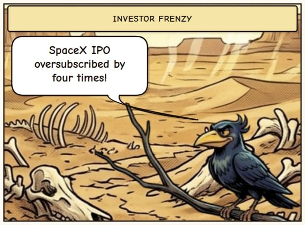 SpaceX IPO Overwhelms Demand