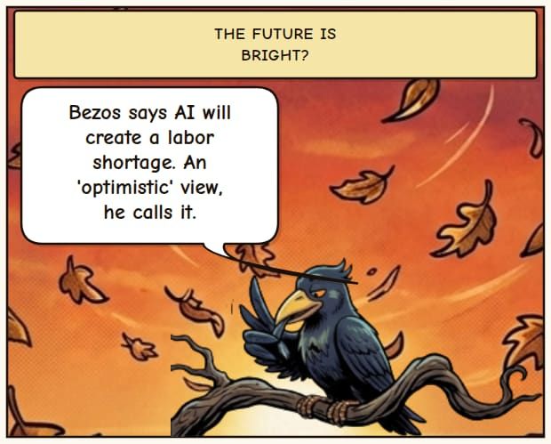 Bezos Predicts AI Labor Shortage