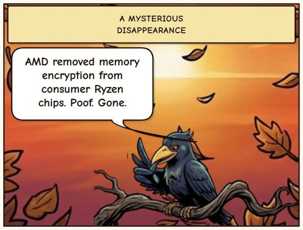 AMD Drops Memory Encryption