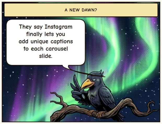 Instagram Carousel Captions