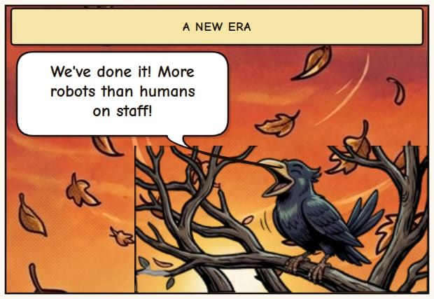 AI Company: More Robots Than Staff