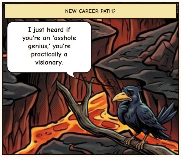 Asshole Genius Trope