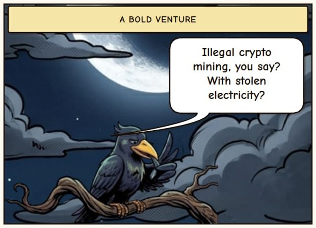 Fugitive Crypto Miner