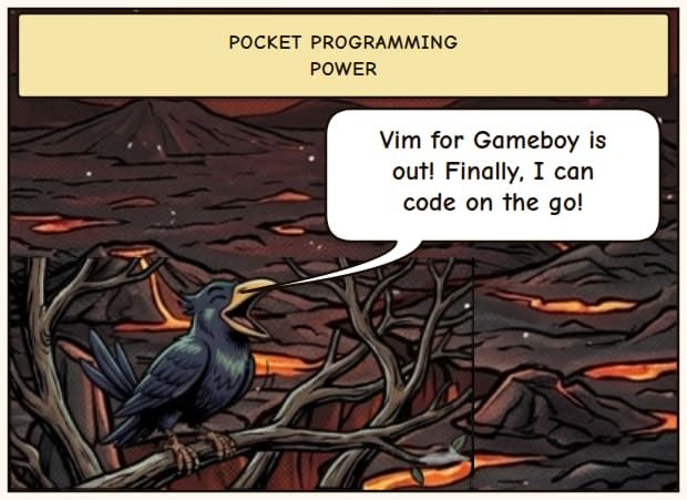 Vim for Gameboy