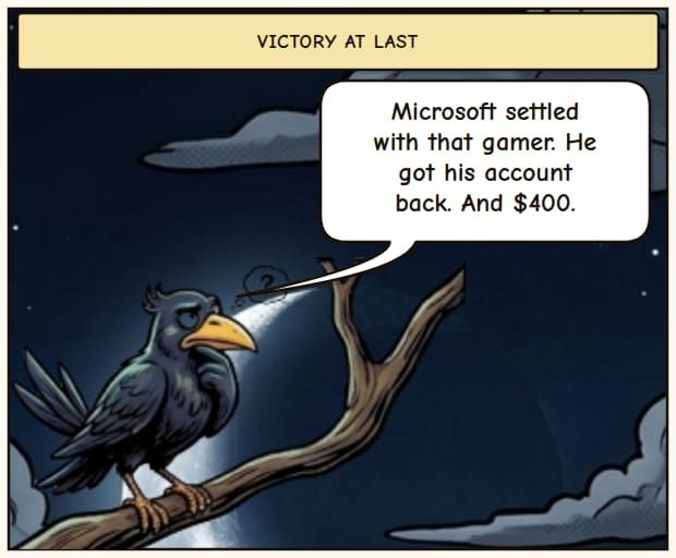 Xbox Gamer Wins Lawsuit