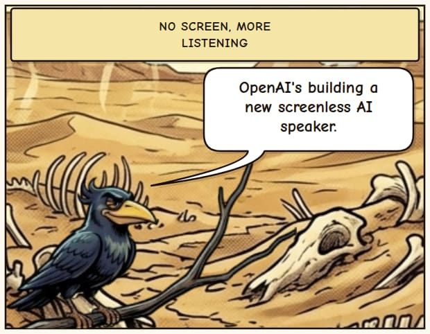 OpenAI's Screenless AI Speaker