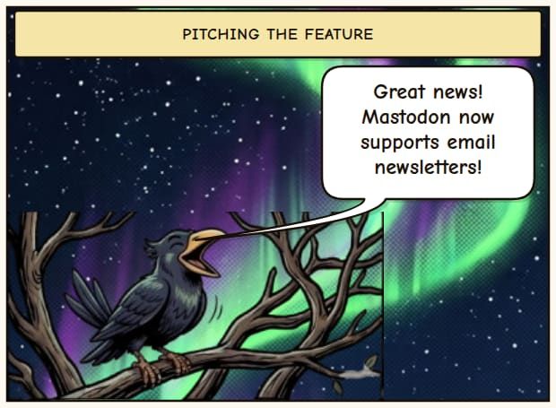 Mastodon's Email Newsletters