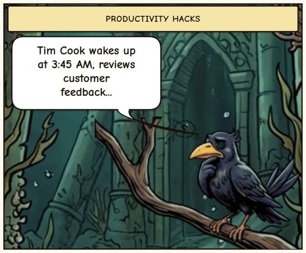 Tim Cook's Early Start