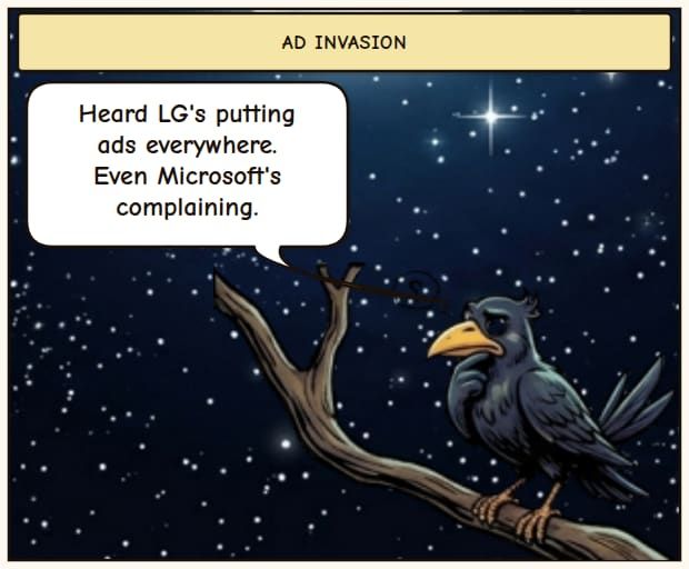 LG Ads Bug Microsoft