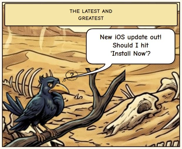 iPhone Update Drain