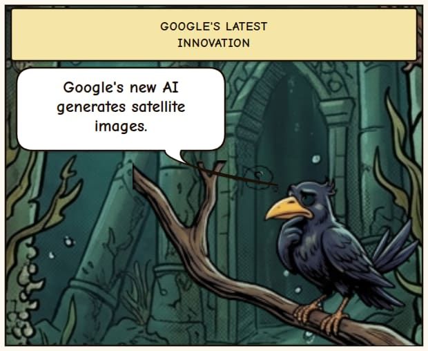 Google Earth AI Misinfo
