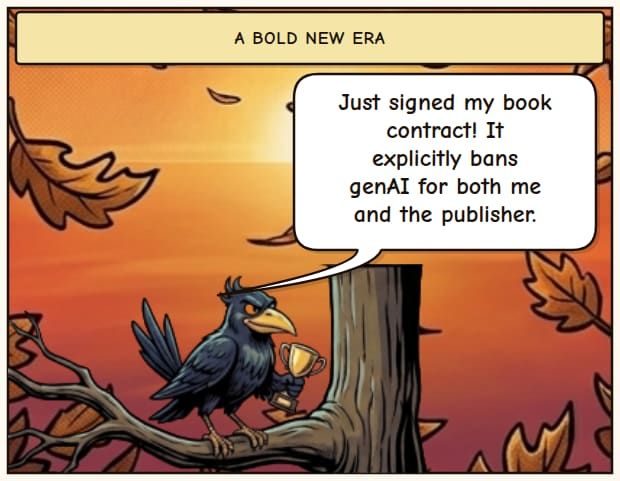 No AI Clause for Author