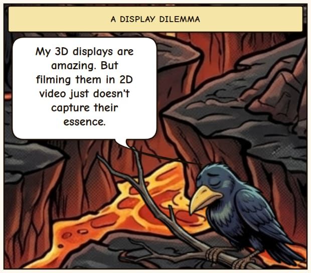 3D Display Potato-Vision