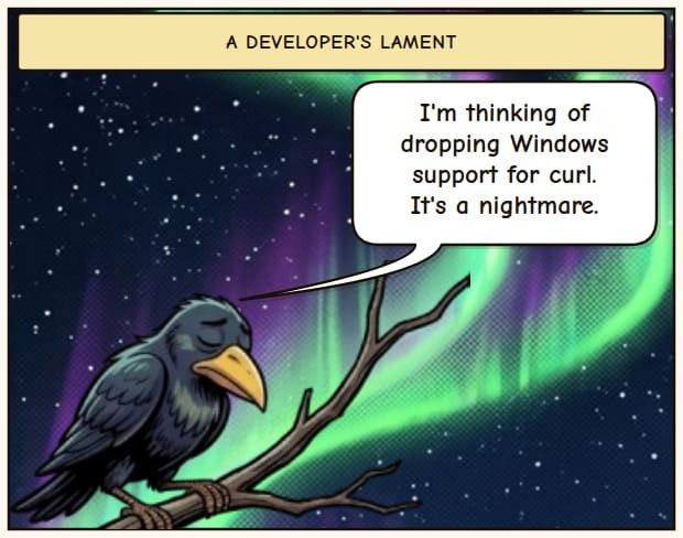 Curl's Windows Woes