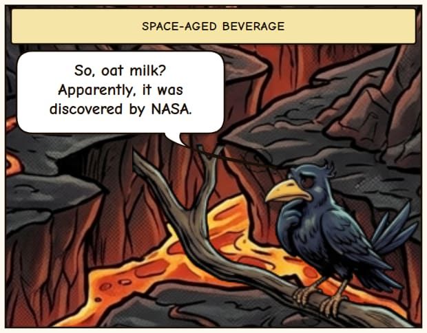 Oat Milk's Space Origin