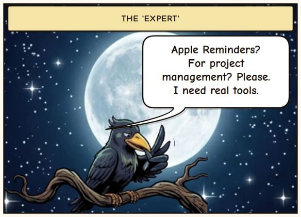 Apple Reminders: Project Management