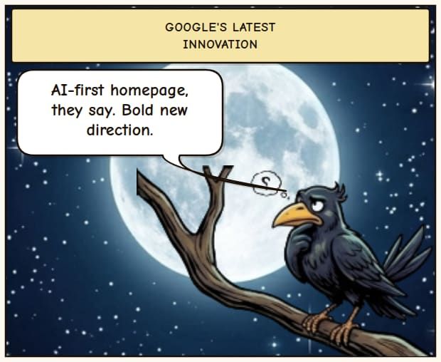 Google's AI-First Homepage
