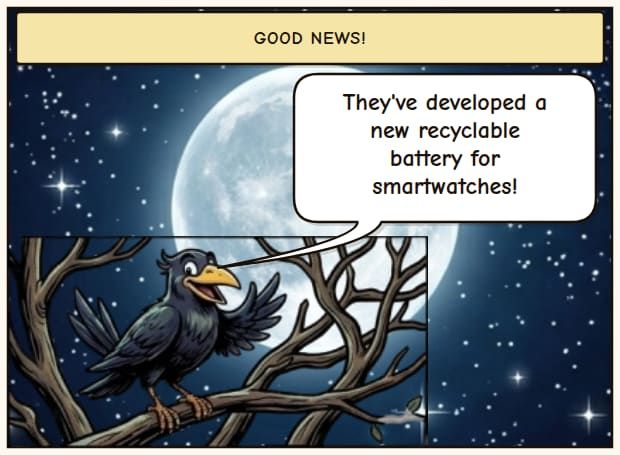 Recyclable Smartwatch Batteries