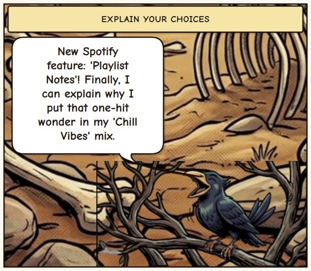 Spotify's New Playlist Notes