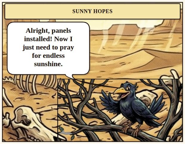 Solar's Unexpected Output
