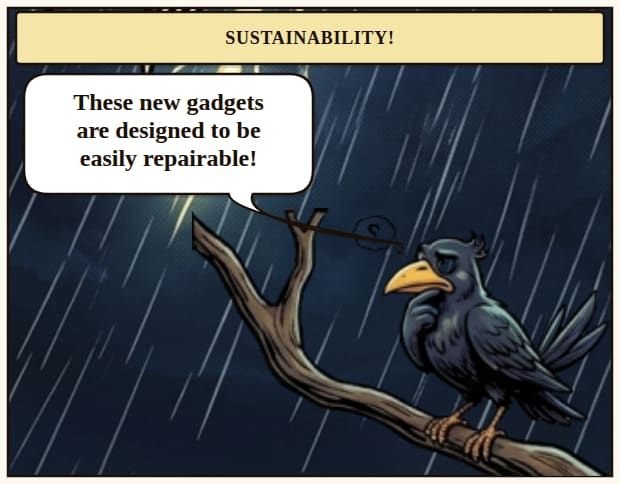 The Repairable Gadgets Paradox