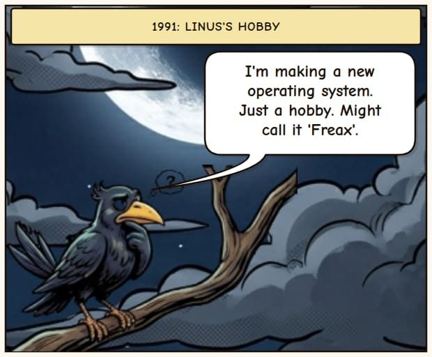Linux's Freax-y Beginnings