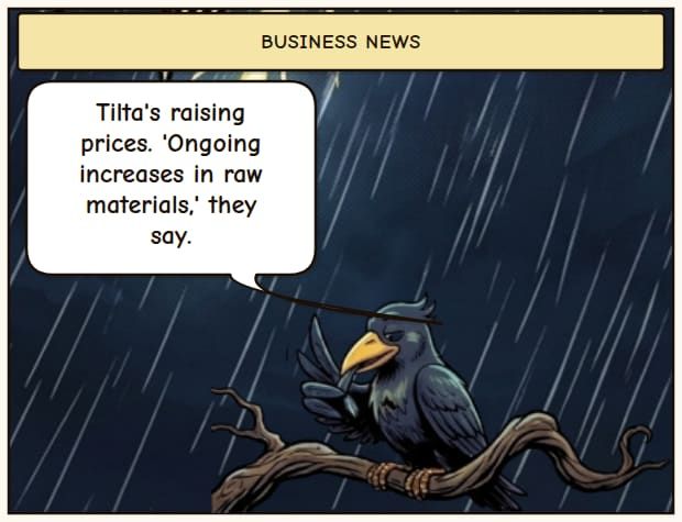 Tilta Price Hike
