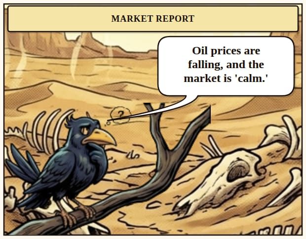 Oil Prices Drop, Markets Chill