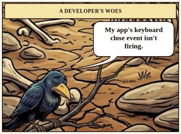 Keyboard Close Event Bug