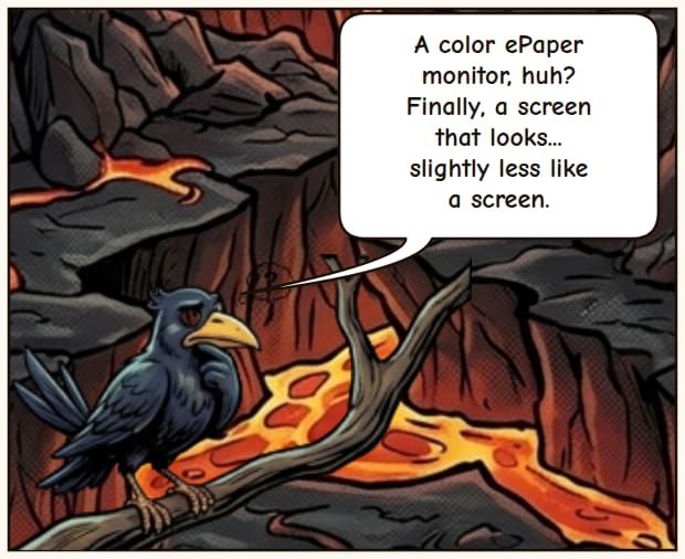Acer's Color ePaper Monitor