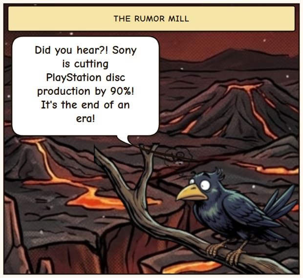 PlayStation Disc Production Clarified