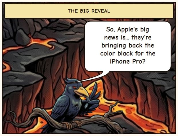 iPhone 18 Pro: Black is Back