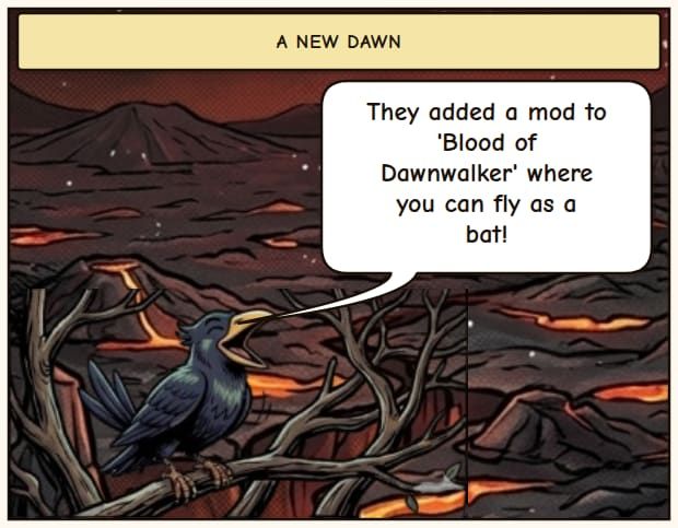 Dawnwalker Bat Flight Mod