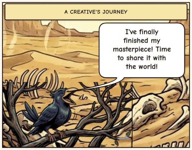 Social Media Art Struggles