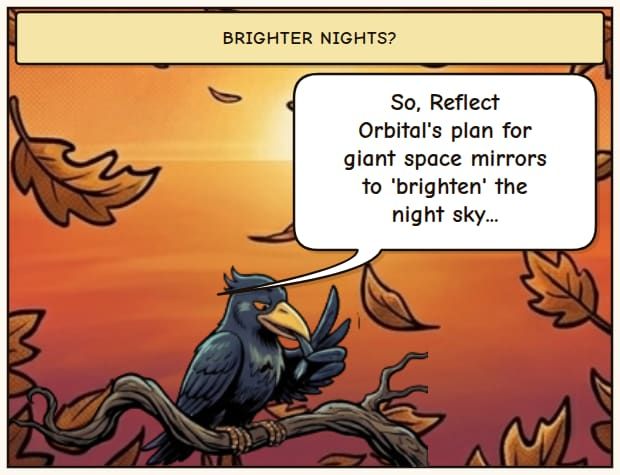 Reflect Orbital's Space Mirrors