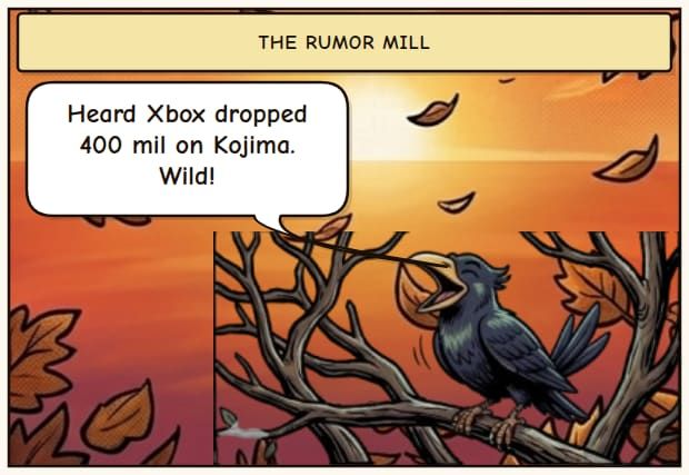 Xbox Kojima Deal Rumor