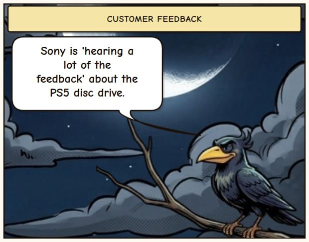 Sony Hears PS5 Disc Feedback