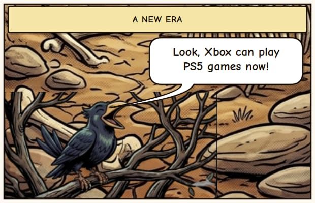Xbox Plays PS5 Games