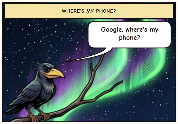 Google Home 'Find My Phone'