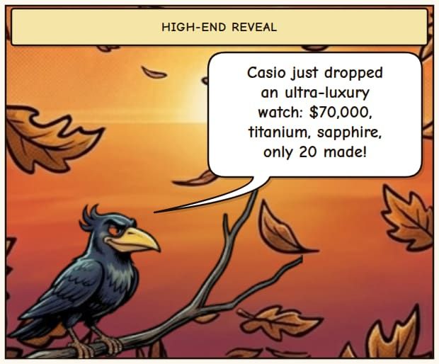 Casio's Ultra-Exclusive Watch