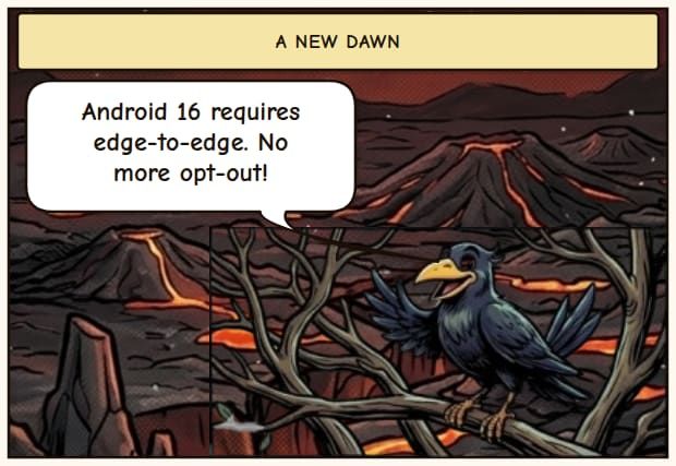 Android 16: Edge-to-Edge Mandatory