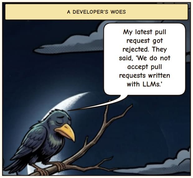 No LLM Code Allowed