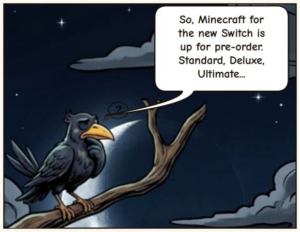 Minecraft Switch 2 Pre-Orders